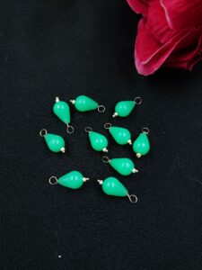 Drop Shape Beads Raw Material for Making DIY Jewelry (10 peace) — "Mint"
