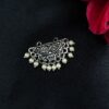 Half Round German Silver Raw Material with Pearl Work for DIY Jewelry Making 6 photo 2 2026 01 07 17 31 06