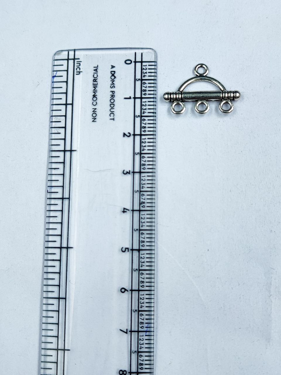 Unique Charm German Silver Raw Material with Pearl Work for DIY Jewelry Making 2 Unique Charm German Silver Raw Material with Pearl Work for DIY Jewelry Making - Image 2