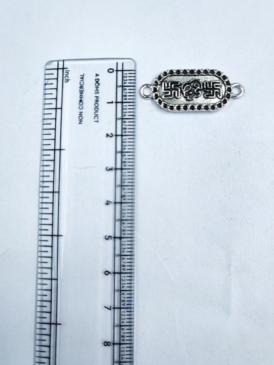 Swastik Design Charm Raw Material for DIY Jewelry Making 2 Swastik Design Charm Raw Material for DIY Jewelry Making - Image 2