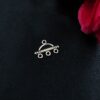 Unique Charm German Silver Raw Material with Pearl Work for DIY Jewelry Making 5 photo 4 2026 01 07 17 31 06
