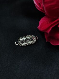 Swastik Design Charm Raw Material for DIY Jewelry Making