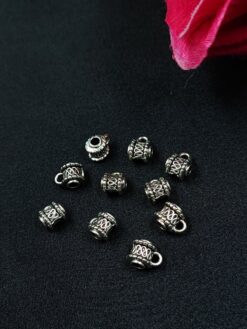 Unique Design German Silver DIY Raw Material for Jewelry Making Craft Supplies (10 piece)