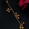Raw Material Kashmiri Earring DIY Parts Gold Plated Chain for Jewelry Making