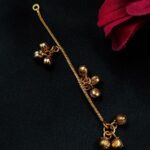 Raw Material Kashmiri Earring DIY Parts Gold Plated Chain for Jewelry Making
