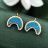 Radiant Golden Moon Bugadi Earrings for Ethnic Elegance 9 Golden Moon Bugadi Earrings traditional brass Maharashtrian ear jewelry