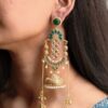 Premium Long Kashmiri Jhumka Earrings with Traditional Adorable Designs 11 Elegant Long Kashmiri Jhumka Earrings in antique gold finish