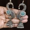Stunning Oxidised Jhumka Earcuff with Elegant Traditional Statement Design 12 Oxidised jhumka Earcuff brass traditional statement jewelry for women
