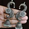 Stunning Oxidised Jhumka Earcuff with Elegant Traditional Statement Design 16 Oxidised jhumka Earcuff brass traditional statement jewelry for women