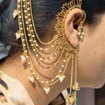 Bulk 46 Elegant Non Piercing Lotus Jhumka Earring for Girls - "Green"