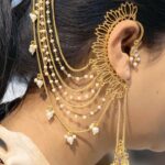 Bulk 48 Elegant Non Piercing Lotus Jhumka Earring for Girls - "Grey"