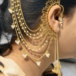 Bulk 50 Elegant Non Piercing Lotus Jhumka Earring for Girls - "Aqua"