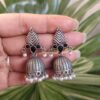Elegant Leaf Design Jhumka Earrings – Stunning Traditional Partywear Jewelry 13 Elegant Leaf Design Jhumka Traditional Oxidized Brass Earrings for Women