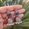 Elegant Leaf Design Jhumka Earrings – Stunning Traditional Partywear Jewelry 11 Elegant Leaf Design Jhumka Traditional Oxidized Brass Earrings for Women