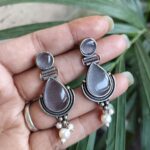 Bulk 6 Elegant Vintage Drop Earring – Timeless Stunning Antique Style Jewelry for Women - "Grey"
