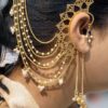 Elegant Non Piercing Kashmiri Jhumka Traditional Ethnic Brass Earrings