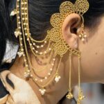 Bulk 134 Beautiful Non Piercing Kashmiri Jhumka Ethnic Design Jewelry - "Red"