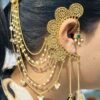 Elegant Non Piercing Kashmiri Jhumka Traditional Clip On Ethnic Earrings for Women
