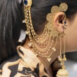 Bulk 140 Beautiful Non Piercing Kashmiri Jhumka Ethnic Design Jewelry - Blue