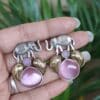 Beautiful Two-Tone Elephant Studs Earring for Daily wear Jewelry 17 Traditional oxidized elephant studs earring stylish animal motif jewelry for women