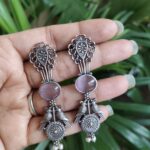 Bulk 12 Vintage Bird Earring with Artistic Amazing Antique Style Jewelry - ''BabyPink''