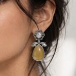 Drop Earring Studs Elegant Jewelry for Glamorous Everyday and Party Wear