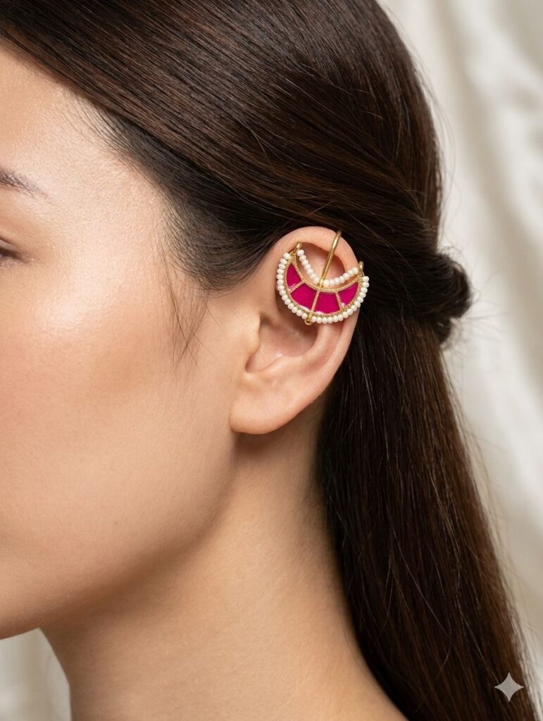 Meena Kari Moon Bugadi Jewelry for Radiant Traditional and Modern Styling