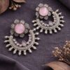Antique Silver Earring stylish brass jewelry design