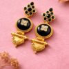 Ethnic Gold Plated Earring stylish brass jewelry design