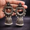 Silver Jhumka Earring stylish brass jewelry design