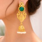 Designer Gold Plated Earring Premium Style for Gorgeous Party Wear Look