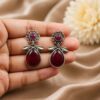Drop Earring Studs Elegant Jewelry for Glamorous Everyday and Party Wear 19 Drop Earring Studs stylish brass jewelry design