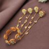 Kashmiri Peacock Hathphool Stunning Traditional Jewelry with Elegant Royal Design 15 Kashmiri Peacock Hathphool stylish brass jewelry design