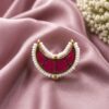 Meenakari Moon Ring Elegant Stunning Traditional Design for Graceful Women 19 Meenakari Moon Ring stylish brass jewelry design