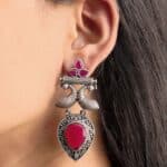 Antique Peacock Earring With Amazing Traditional Design Detailing