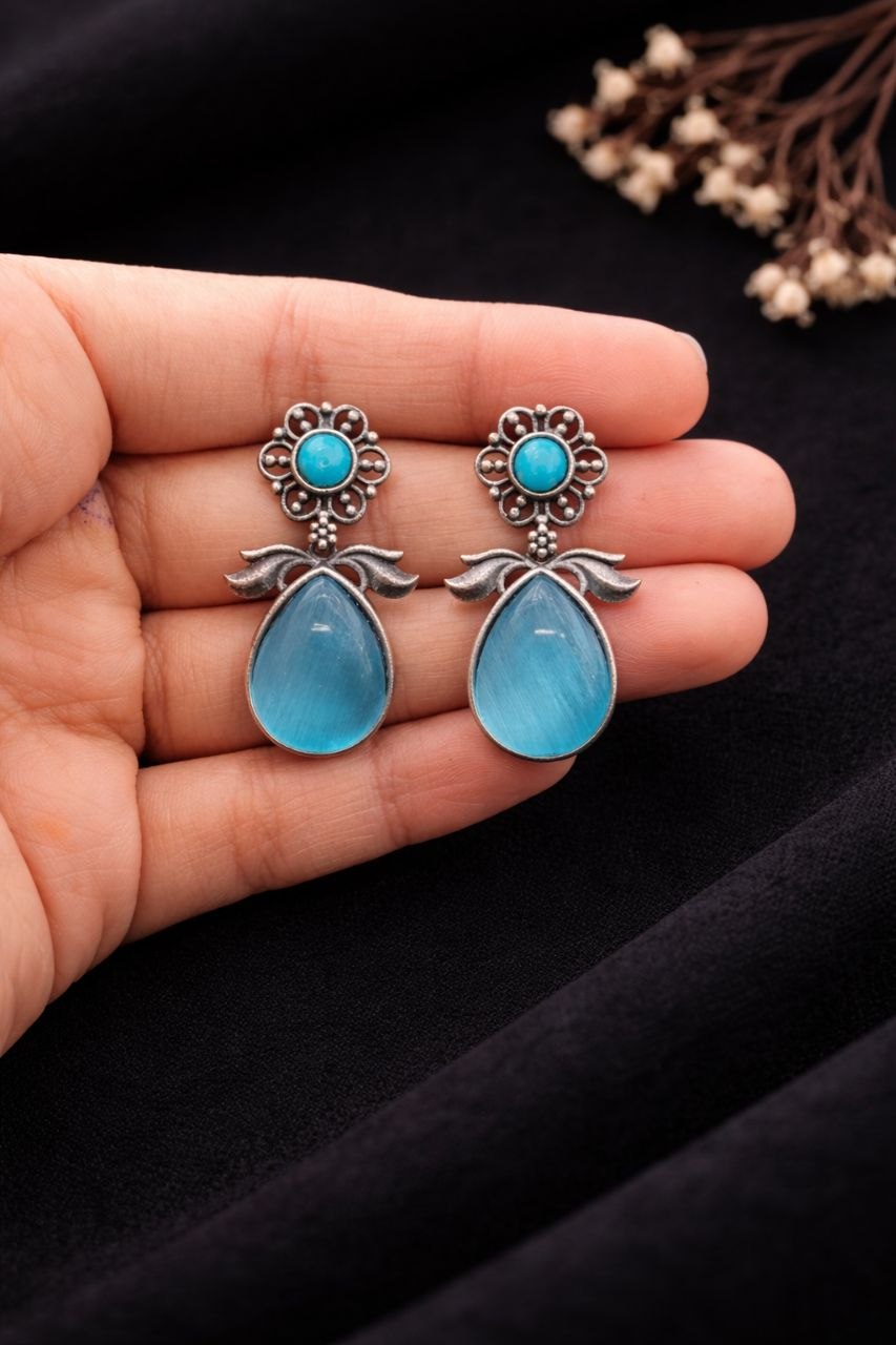 Drop Earring Studs Elegant Jewelry for Glamorous Everyday and Party Wear 8 Drop Earring Studs stylish brass jewelry design