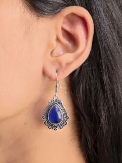 Elegant Silver Drop Earring for Women Stylish Party Wear Jewelry