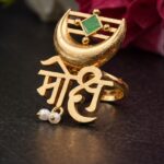Bulk 20 Gold Plated Moksh Ring Stunning Elegant Design for Graceful Traditional Look - Mint
