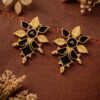 Handmade Floral Earring stylish brass jewelry design