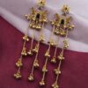 Butterfly Kashmiri Jhumka traditional brass ethnic earrings for festive wear
