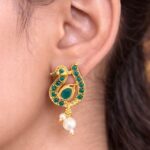 Gold Plated Duck Studs Charming Cute Design with Traditional Look Jewelry