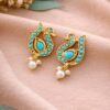 Gold Plated Duck Studs stylish brass jewelry design