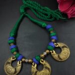 Gold Plated Thread Necklace Elegant Jewelry with Traditional and Modern Party Wear Appeal