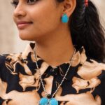 Silver Drop Necklace Set Premium Design for Traditional Look