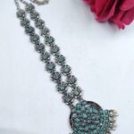 Designer Floral Art Necklace Traditional Jewelry for Light Weight Ethnic Style