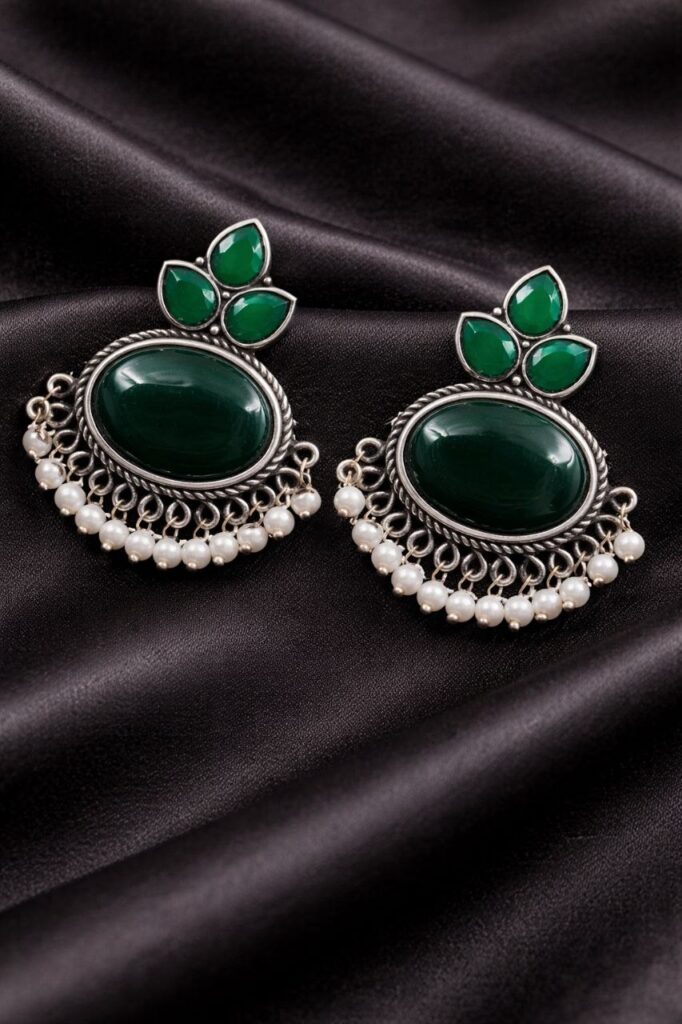 Silver Round Studs Everyday Jewelry for Beautiful Minimal Stylish Look