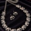 Oxidized Elephant Necklace stylish brass jewelry design