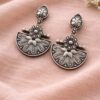 Antique Floral Dangler stylish brass jewelry design