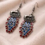 Handmade Peacock Earring Light Weight Jewelry for Gorgeous Look
