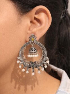 Dangler Jhumki Earring stylish brass jewelry design